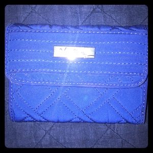 Vera Bradley BLUE 💙 trifold wallet